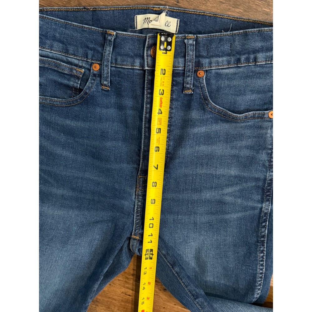Madewell 10" High Rise Skinny Jeans Women Sz 28 - Picture 7 of 9